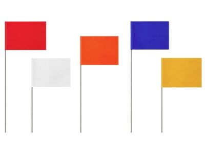 Wire Flags: 15" (2 x 3 Flag) 100/bundle: WIREFLAGS