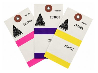 Tags: 2-Part Color Coded, Tyvek 100/pk