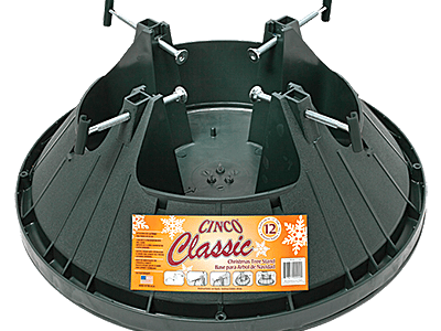 Cinco Tree Stands: Classic C-144 (up to 12' tree) 5/cs: STAN010C