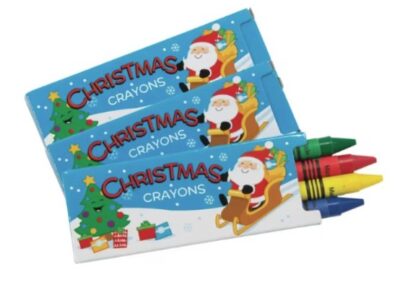 Crayons:  Santa,  24/Case  CRAYONS1