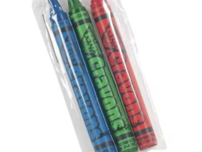 Crayons:  Clear Pack, 250/Pks - CRAYONS4