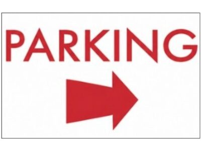 Sign: 22" x 14" - "Parking": DIGI009