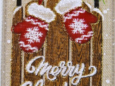 Christmas Ribbon:  Merry Christmas, Wired 2 1/2" x 10 yd.. RIBB229