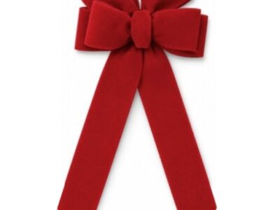 Bows:  13" Velveteen, 12/Case: BOWS008