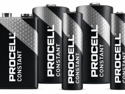 Battery:  Duracell ProCell Batteries