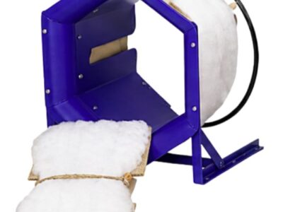 Christmas Tree Baler: Kirk, 20"  Blue: BALE020