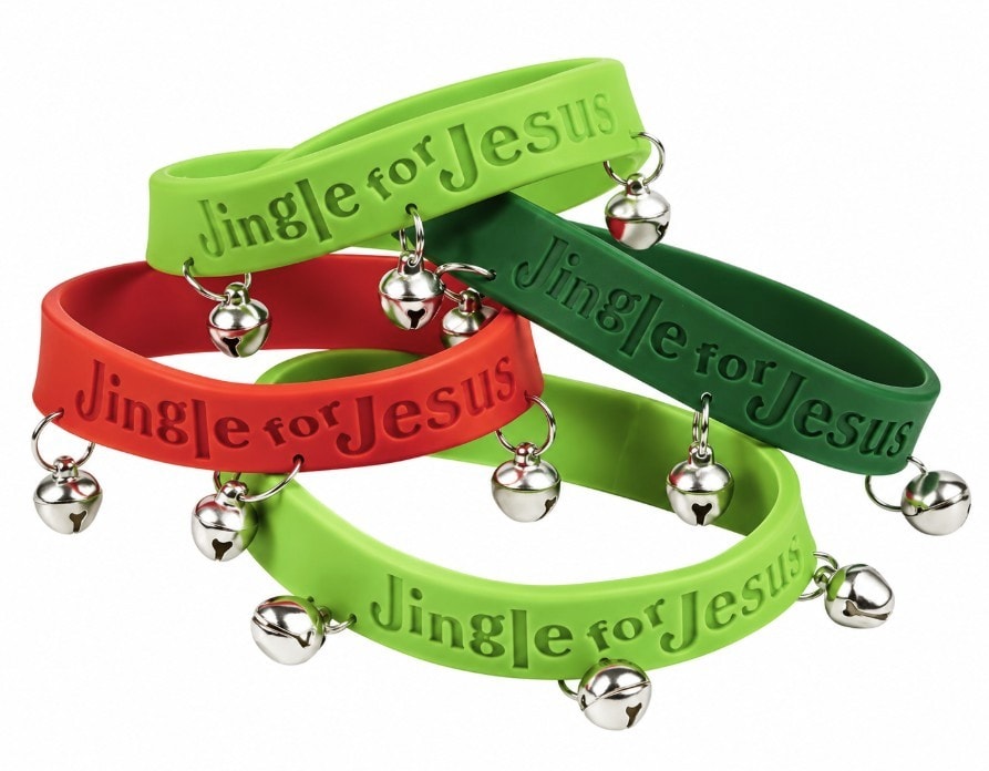 Jingle for Jesus Bracelet with Bells, 12/Pk: BELL003